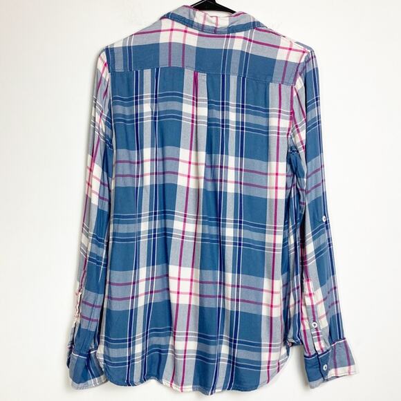 WOOLRICH SOFT BRUSHED COTTON FLANNEL SHIRT SIZE S - Picture 9 of 10